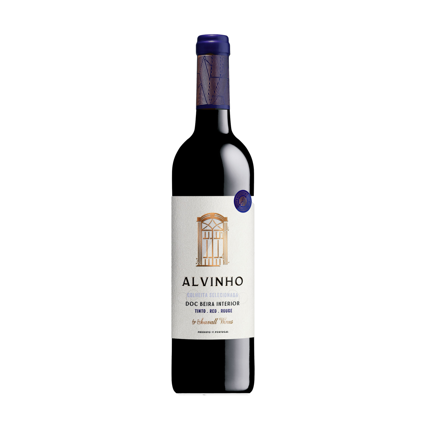 LA Ferraz Alvinho Tinto 2019 - Flasche mit Etikett