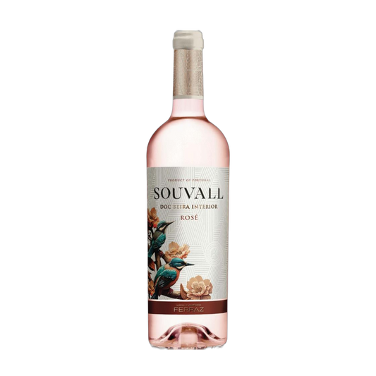 Souvall Rosé 2024 - Flasche mit Etikett