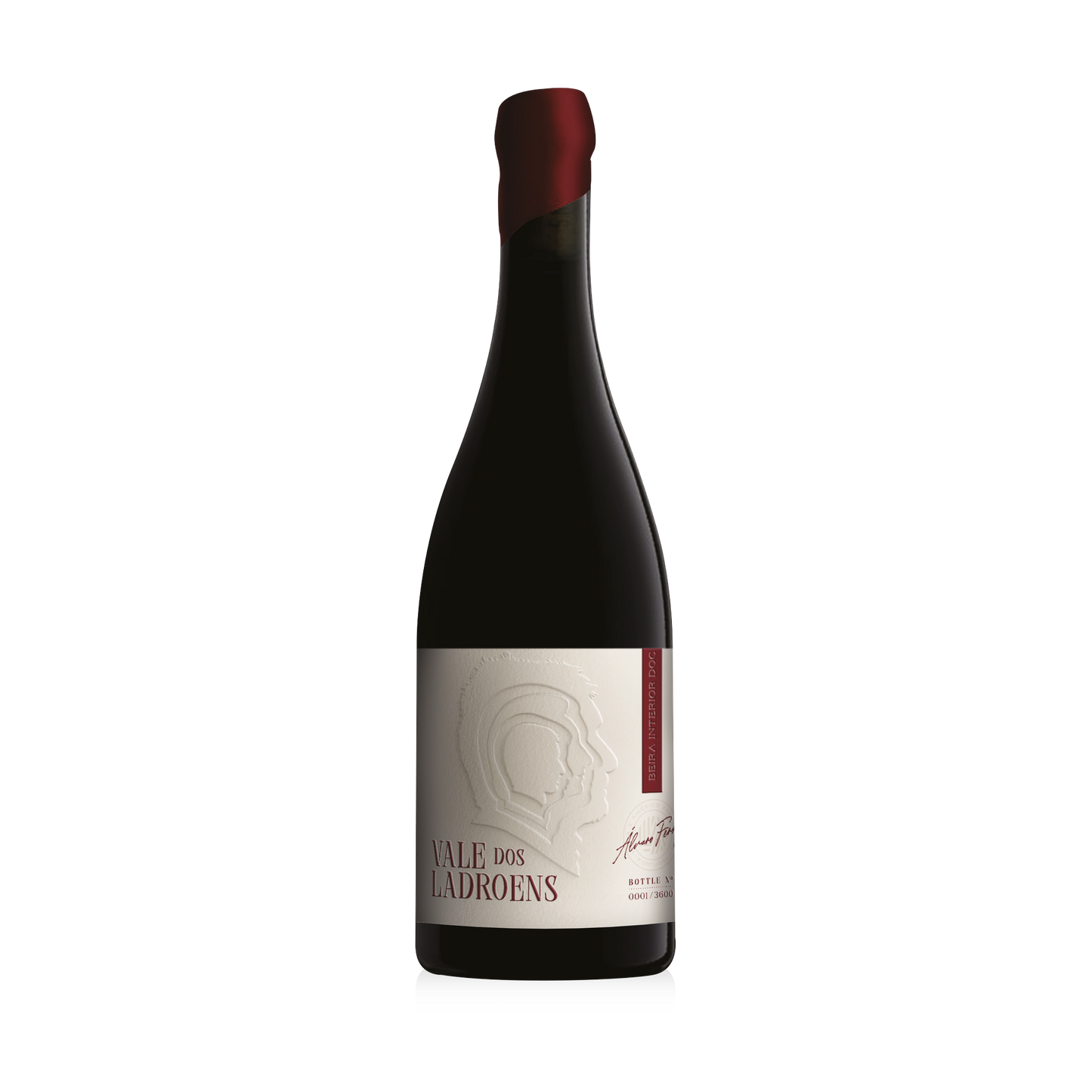 Souvall Vale de Ladroens Tinto 2022 - Flasche mit Etikett