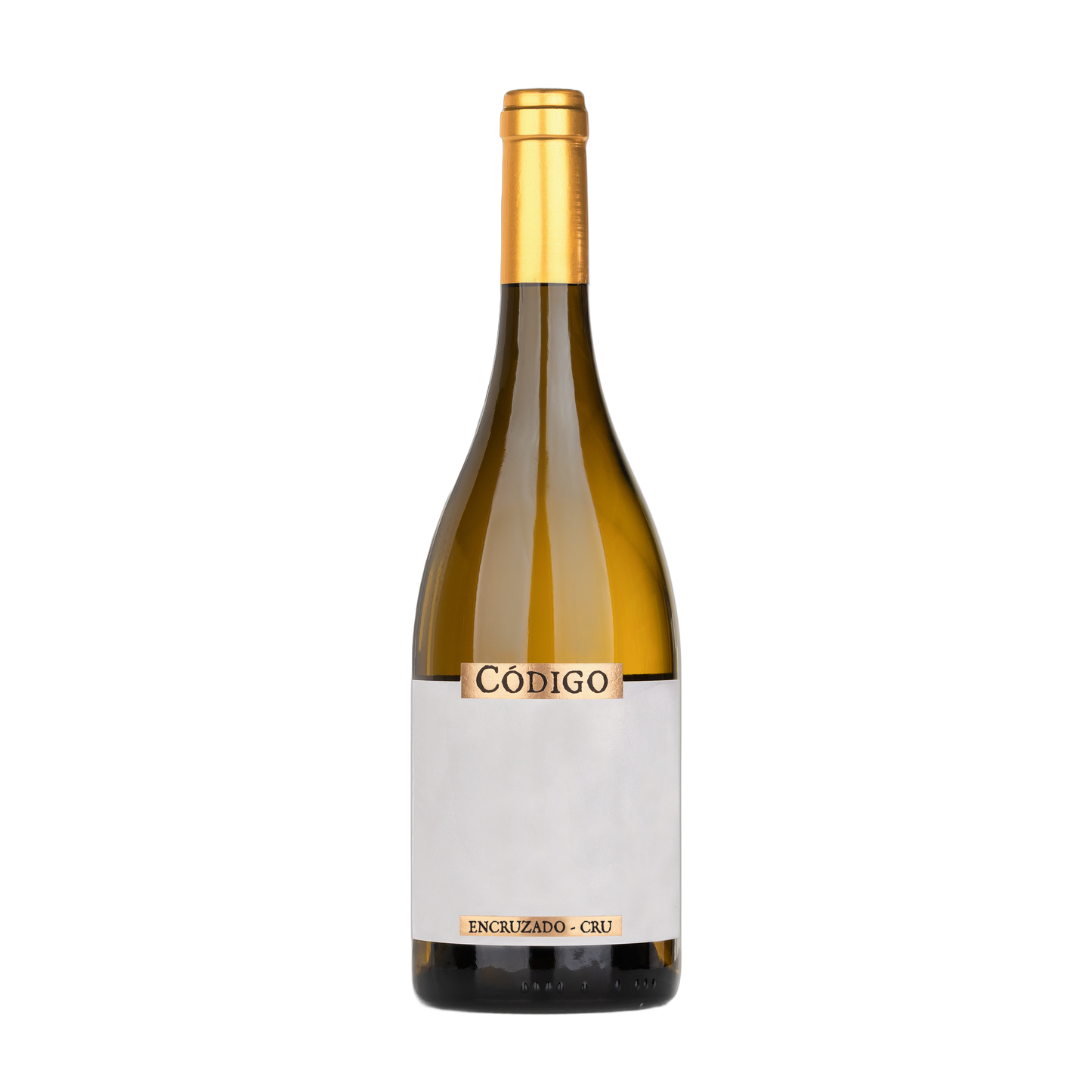 Código Encruzado CRU Branco 2024 - Flasche mit Etikett