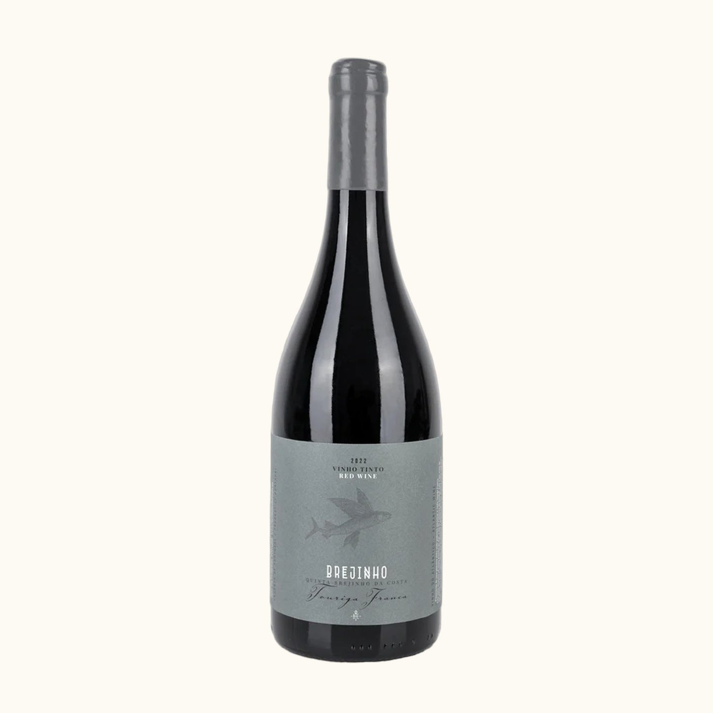 Brejinho Touriga Franca 2022 Rotwein - Flasche mit Etikett vor weissem Hintergrund
