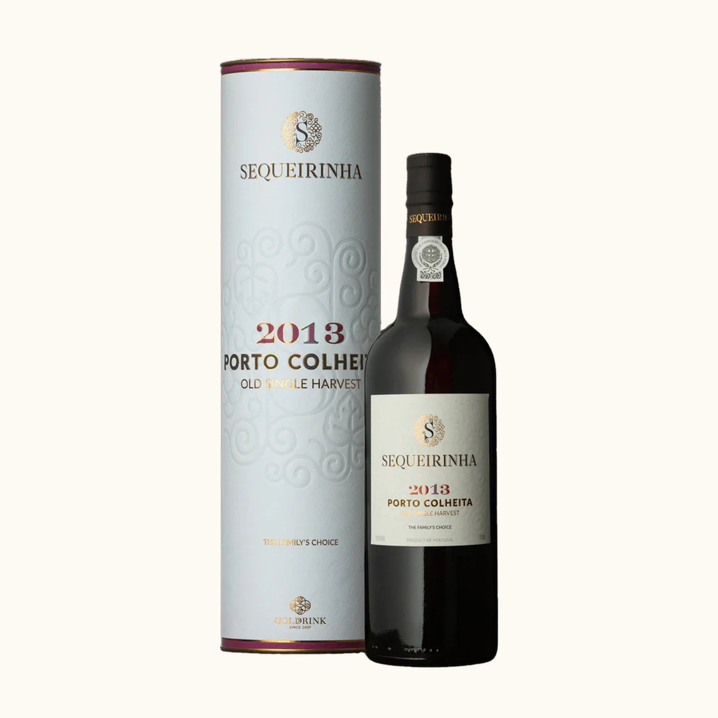 Sequeirinha Colheita 2013 Roter Portwein mit Kartonkiste