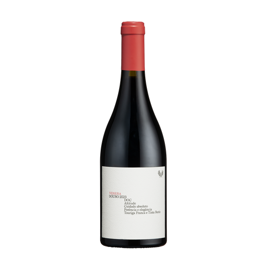 Quinta dos Loivos Venera DOC Tinto 2024 – Flasche Rotwein mit Etikett vor weissem Hintergrund