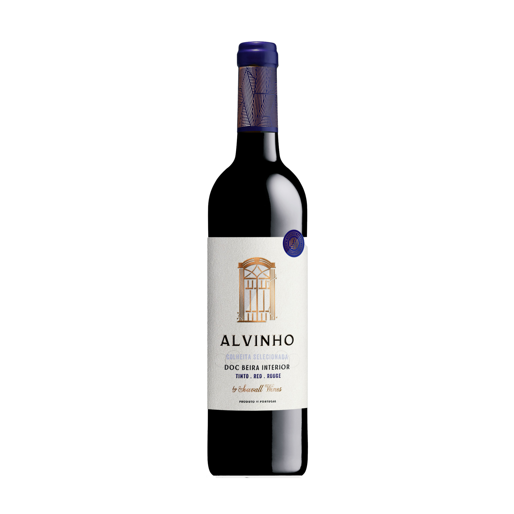 LA Ferraz Alvinho Tinto 2019 - Flasche mit Etikett