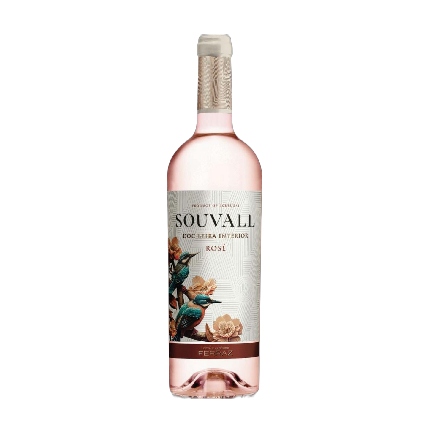 Souvall Rosé 2024 - Flasche mit Etikett
