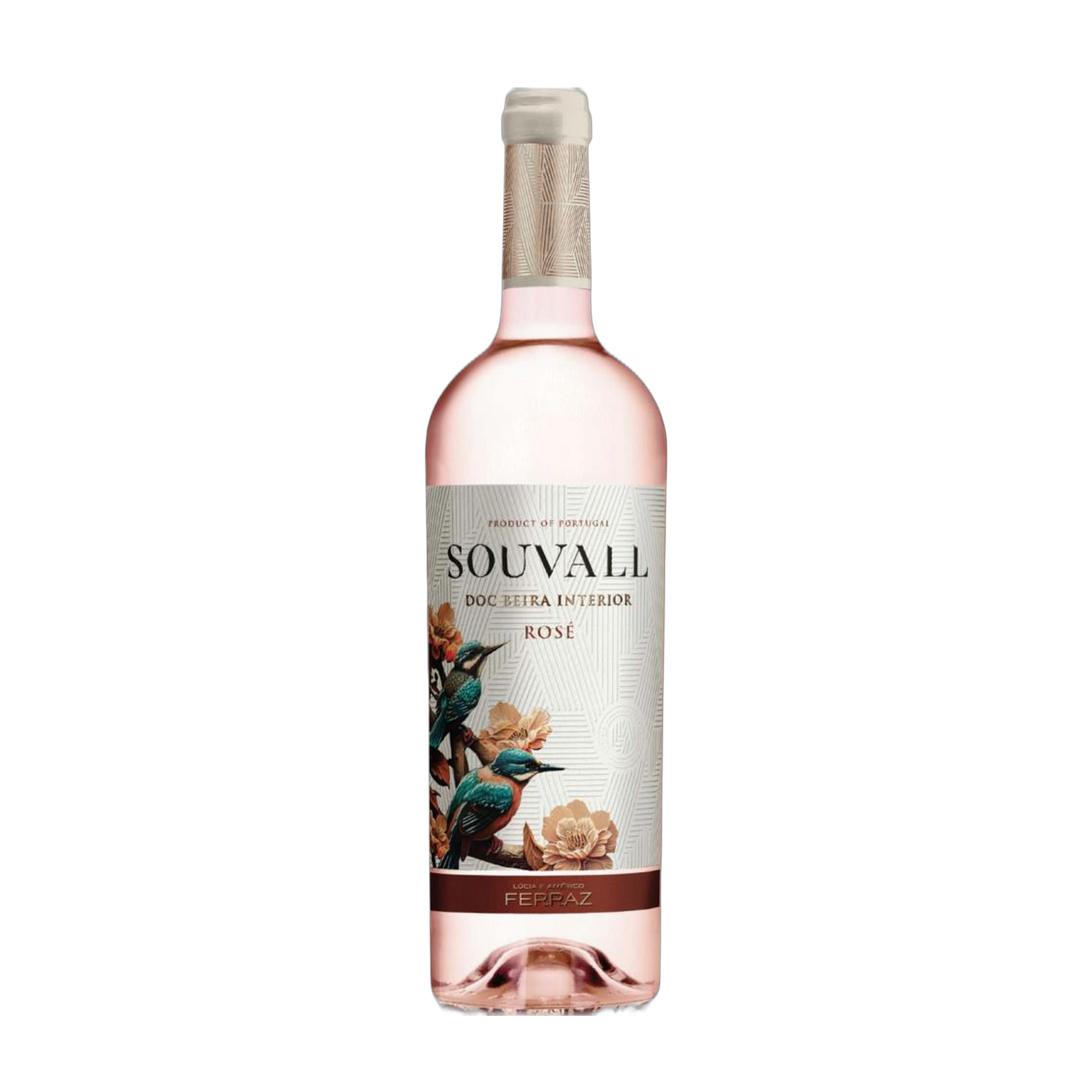 Souvall Rosé 2024 - Flasche mit Etikett