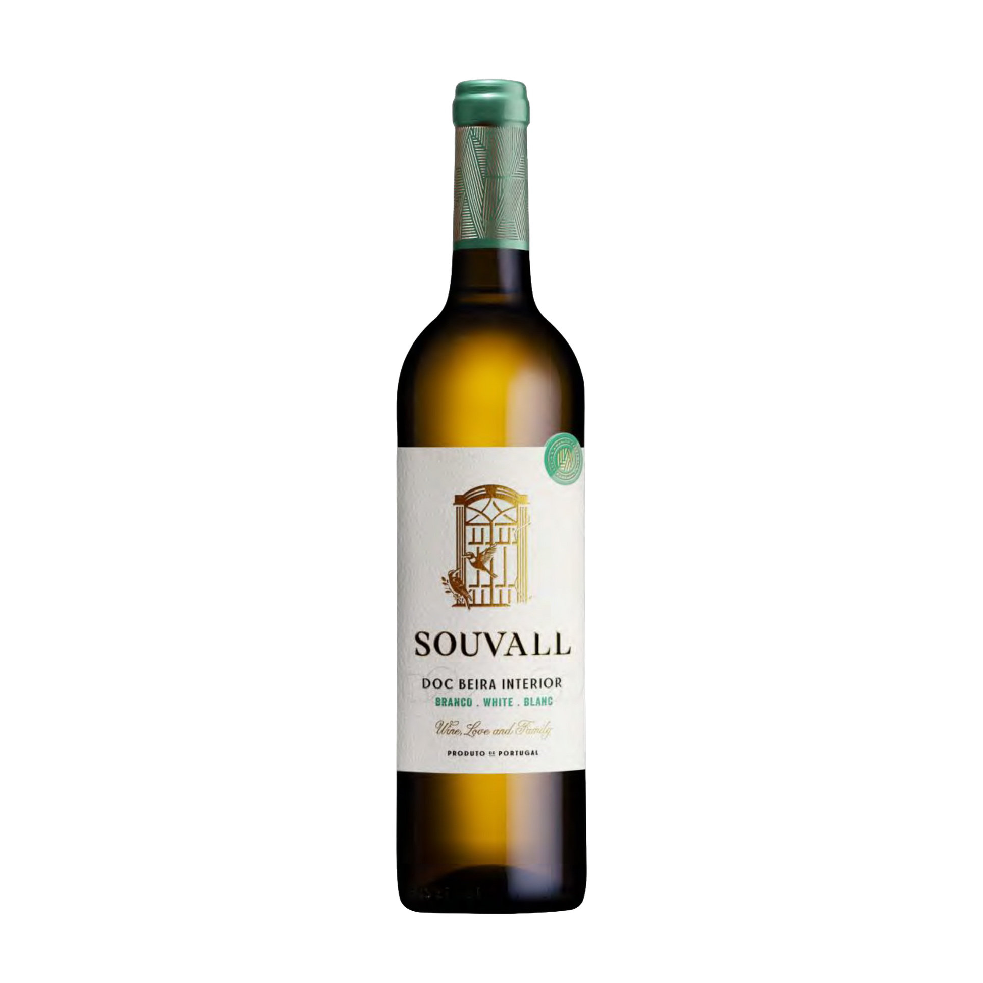 Souvall Colheita Selecionada Branco 2023 - Flasche mit Etikett