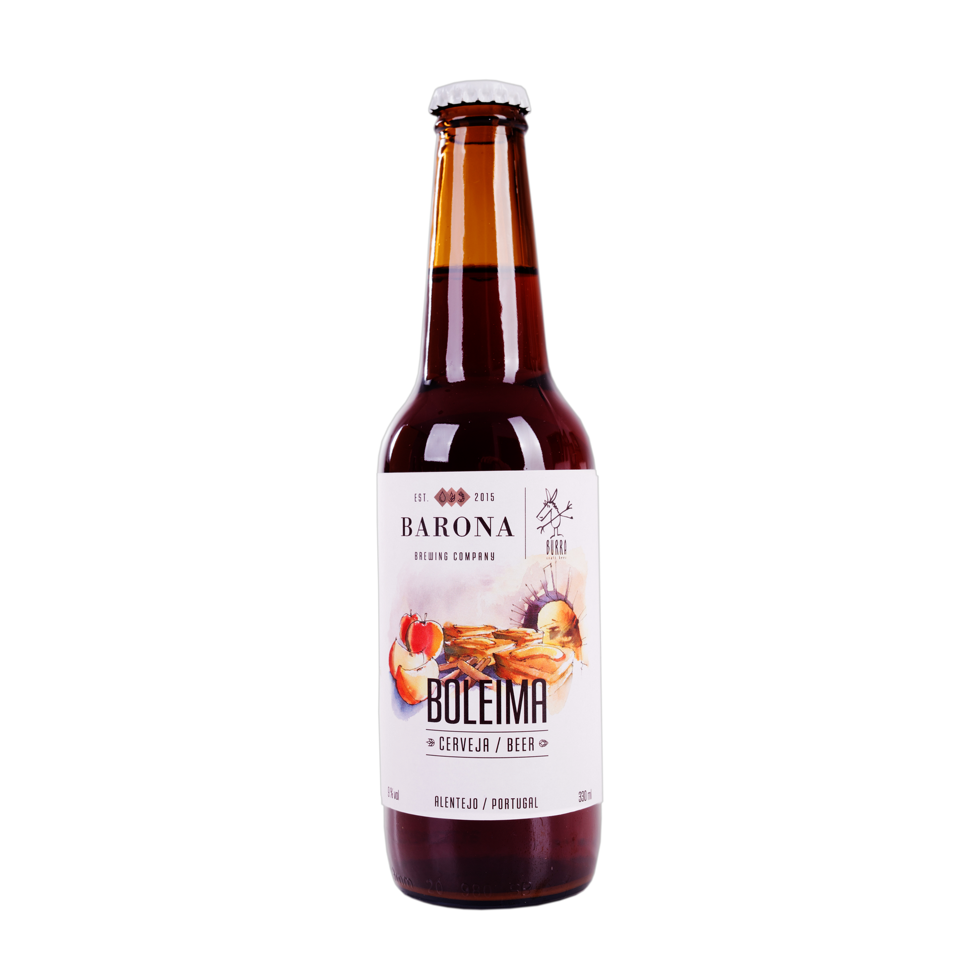 Barona Boleima Winter Ale - Flasche mit Etikett