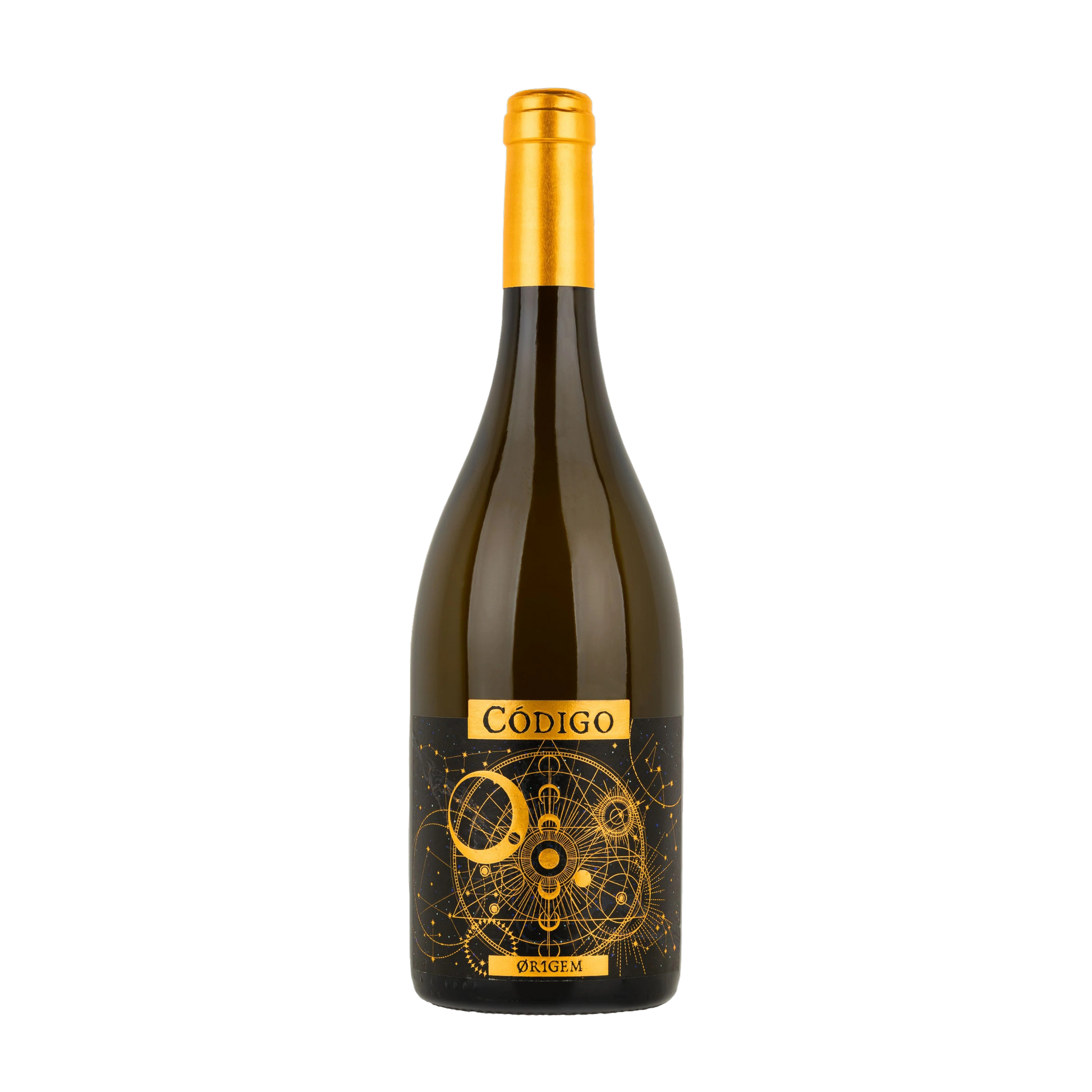 Código Or1gem Branco 2023 - Flasche mit Etikett