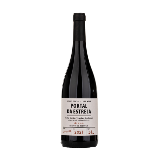 Portal da Estrela Tinto 2021 - Flasche mit Etikett