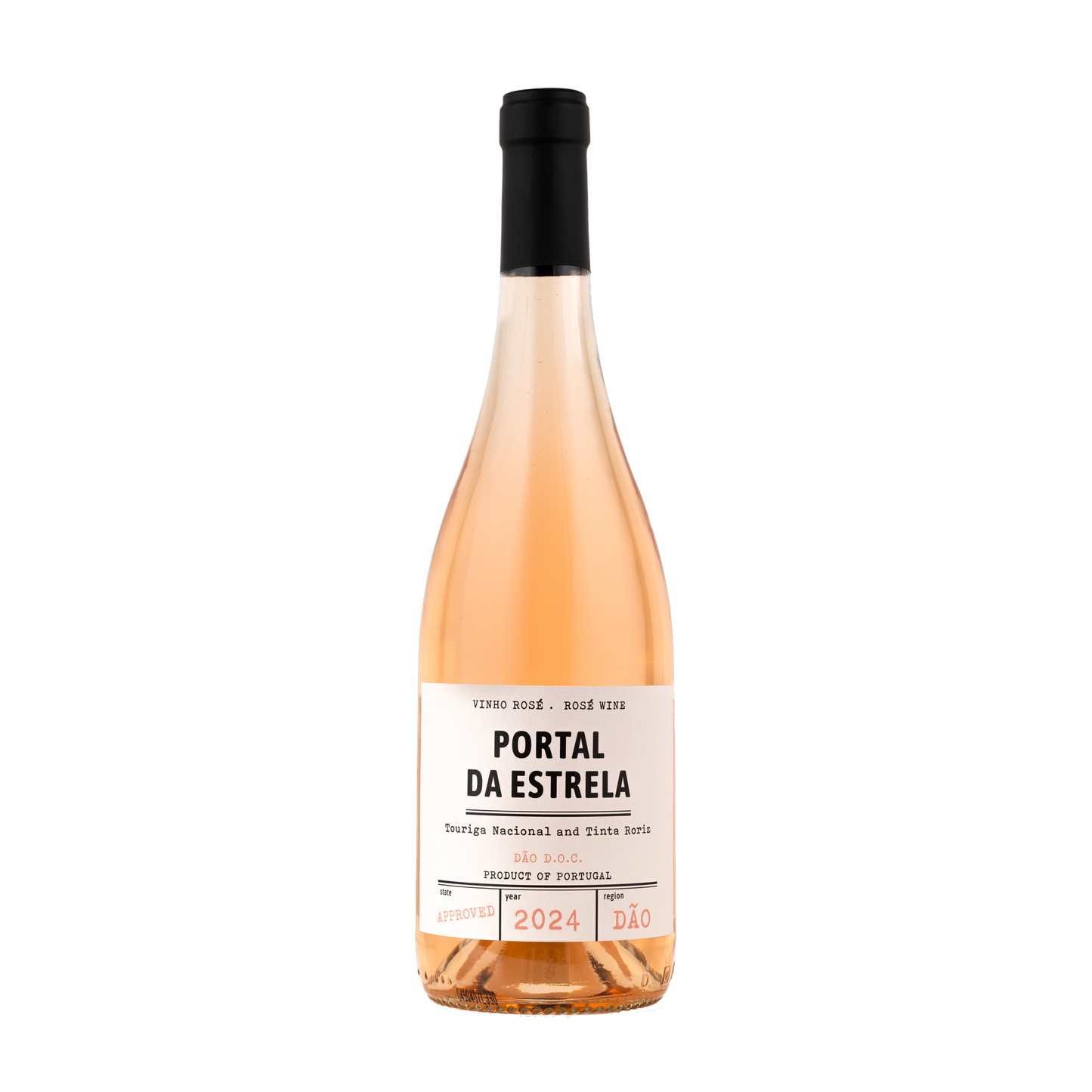 Portal da Estrela Rosé 2024 - Flasche mit Etikett