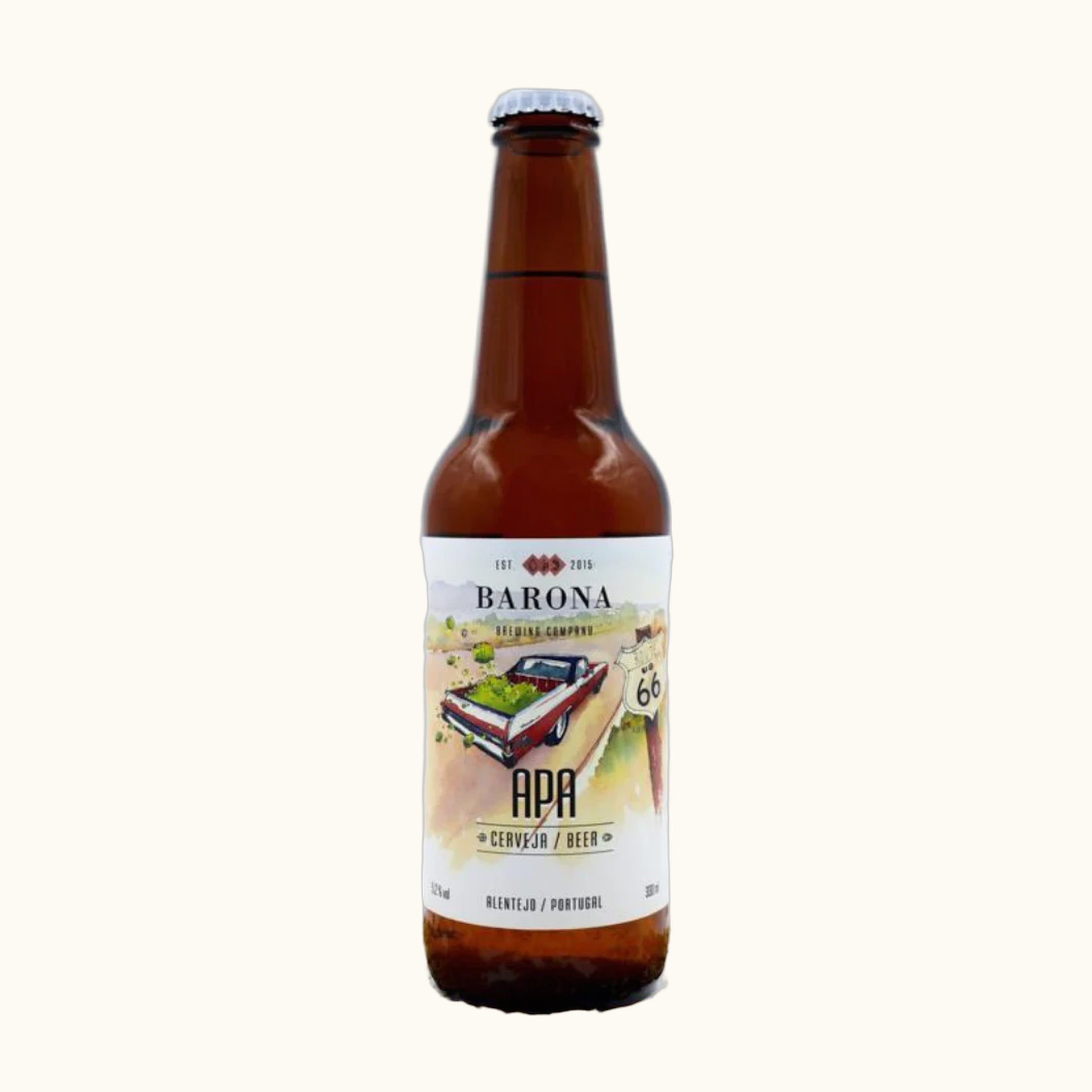 Bier mit Etikett