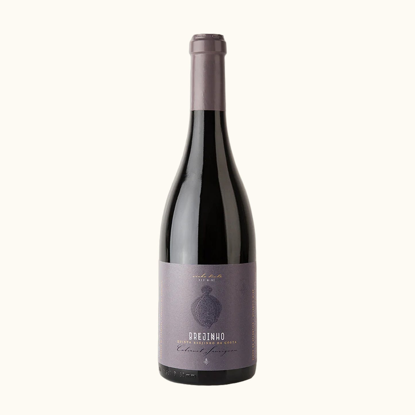 Brejinho Cabernet Sauvignon 2022 Weisswein - Flasche mit Etikett vor beigem Hintergrund