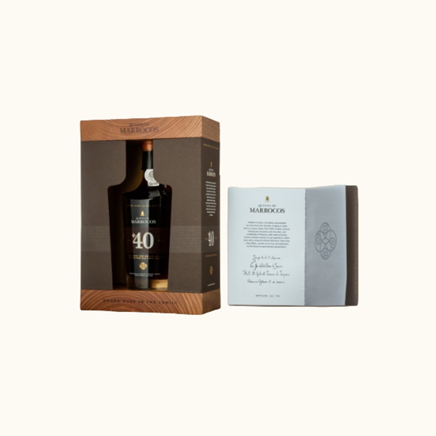 Quinta dos Marrocos 40 Jährig - Flasche in edler Verpackung