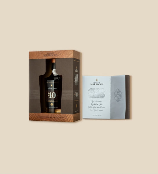 Quinta dos Marrocos 40 Jährig - Flasche in edler Verpackung