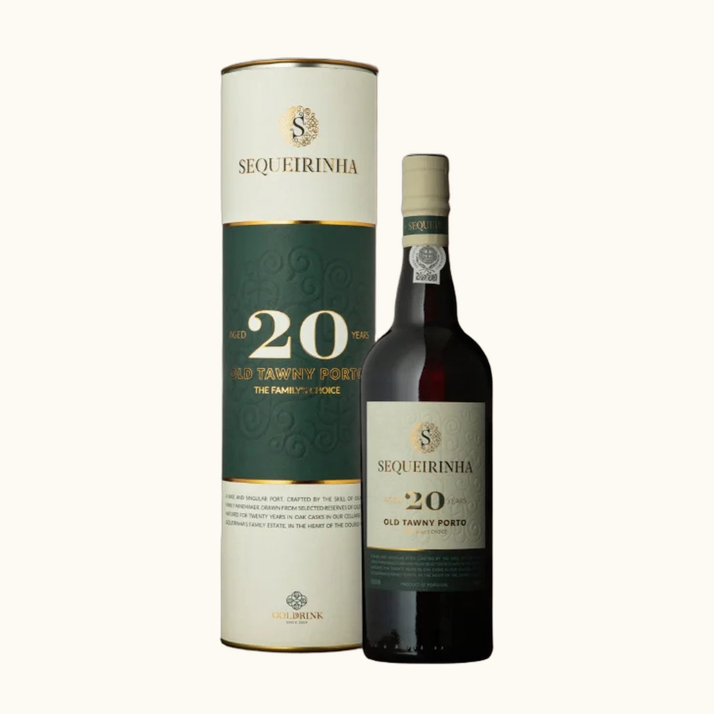 Sequeirinha Tawny 20 Jähriger Portwein mit Kartonverpackung