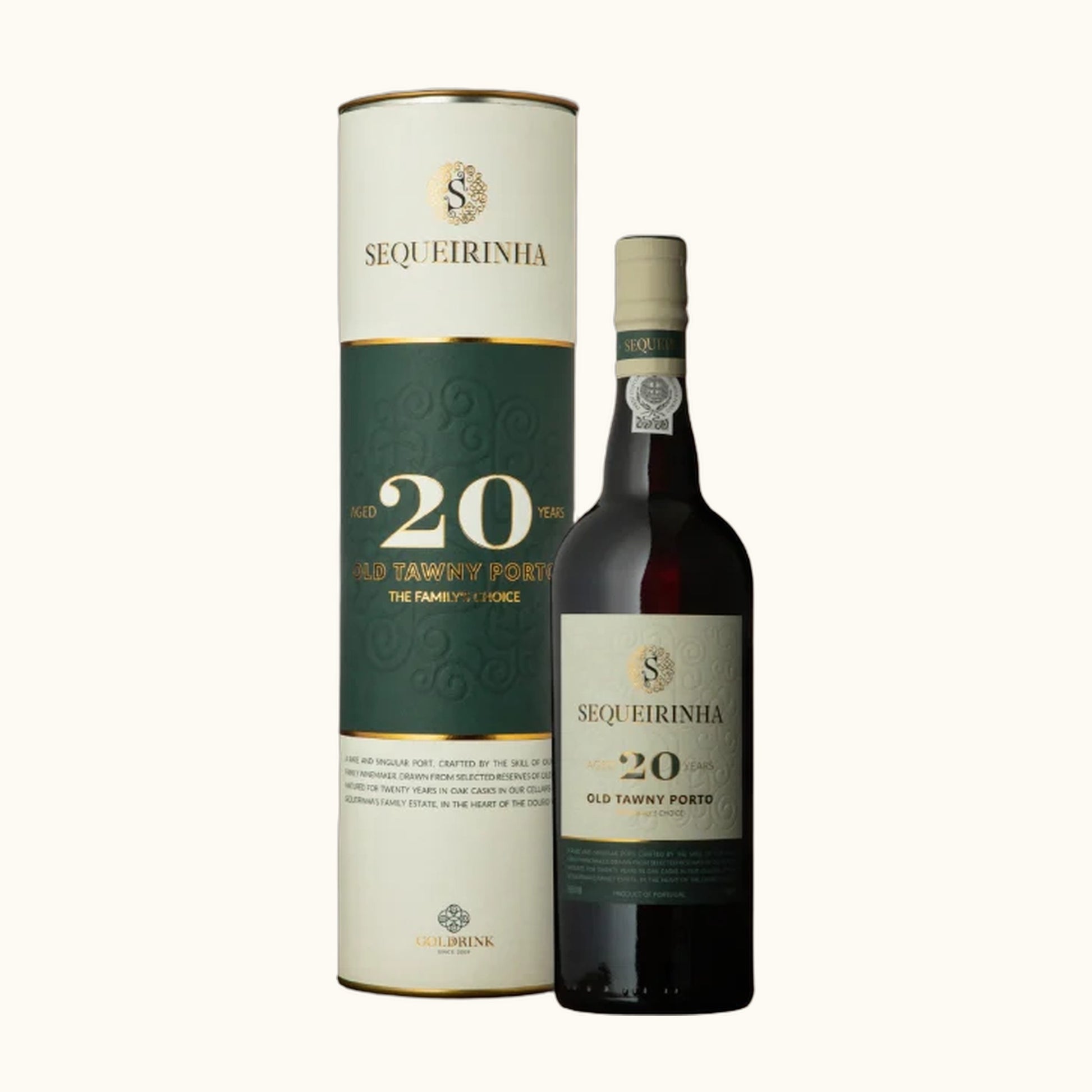 Sequeirinha Tawny 20 Jähriger Portwein mit Kartonverpackung