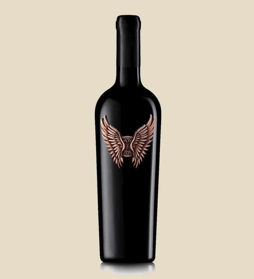 VolteFace Tete-a-Tete Reserva 2022 Rotwein - Flasche mit Etikett vor beigem Hintergrund