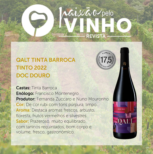 Qalt Tinta Barroca Tinto 2022