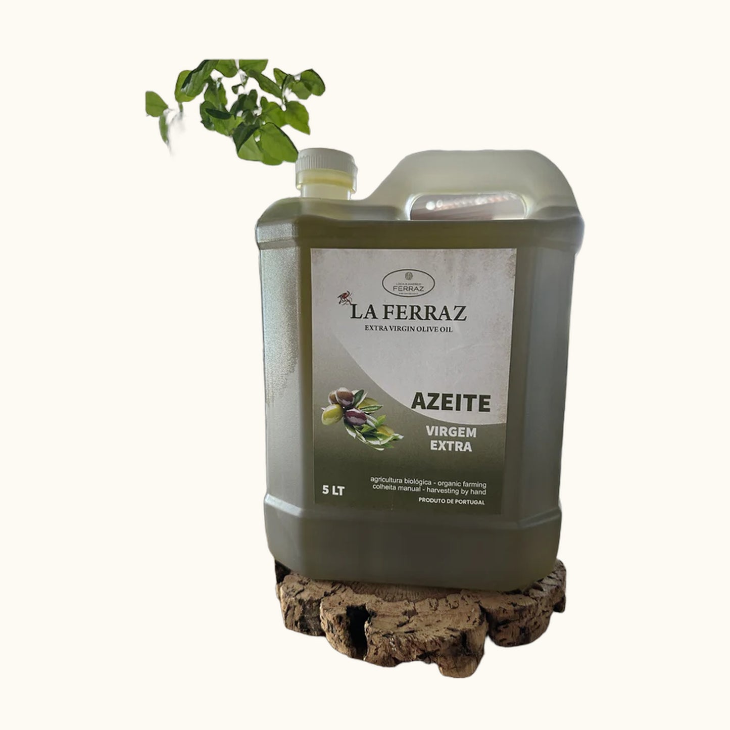 LA Ferraz Olivenöl 5L - Flasche mit Etikett 
