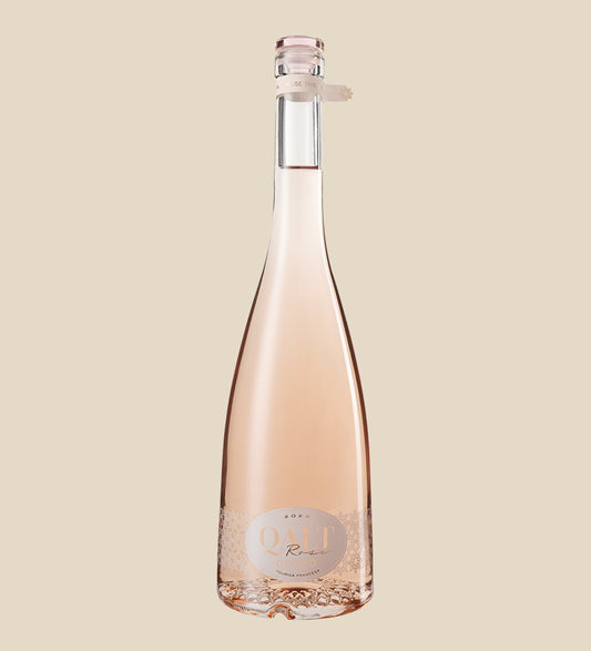Quinta Alta Qalt Rosé 2022 - Flasche mit Etikett vor weissem Hintergrund